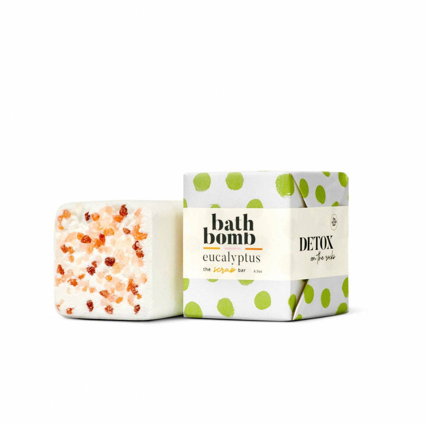 Eucalyptus Bath Bomb – Spa Soak with Himalayan Salt