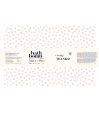 Fruity Vibes Bath Bomb | Thank You Gift 6.5 oz
