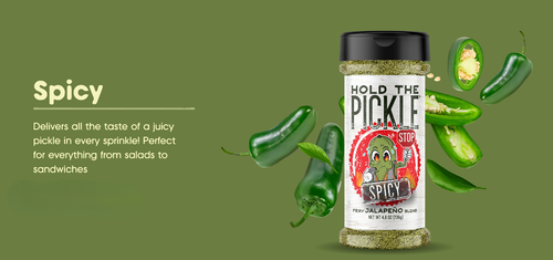 Hold The Pickle - Spicy Pickle Seasoning for cooking, grilling and bloody Mary’s!