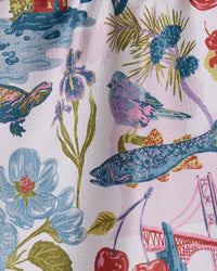 Greetings From Michigan Tea Towel