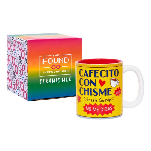 Cafecito con Chisme Coffee - Funny Mug