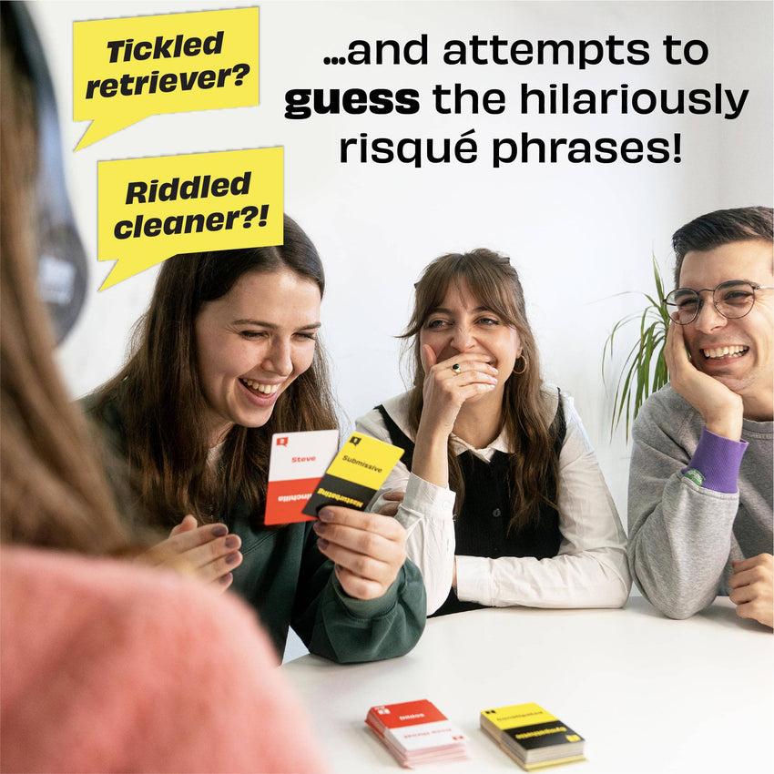 Sorry What?! – Lip Reading Party Card Game for Adults