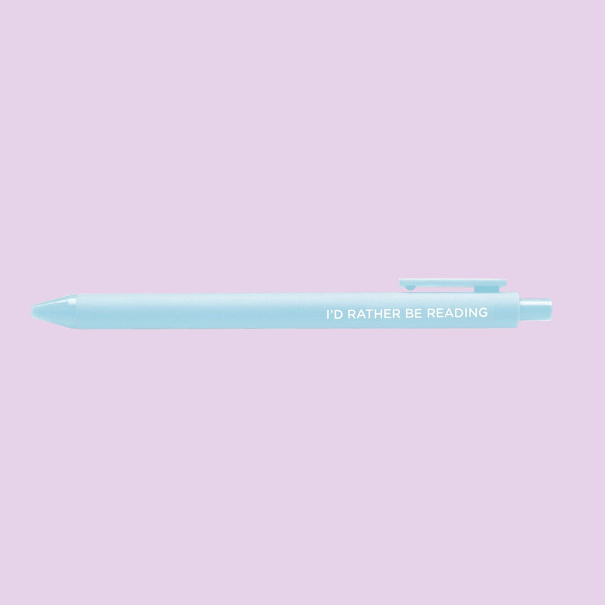 I'd Rather Be Reading pen