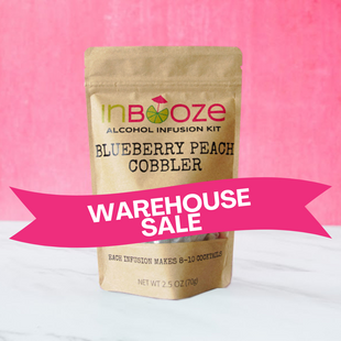 Warehouse Sale: Blueberry Peach Cobbler Alcohol Infusion Kit