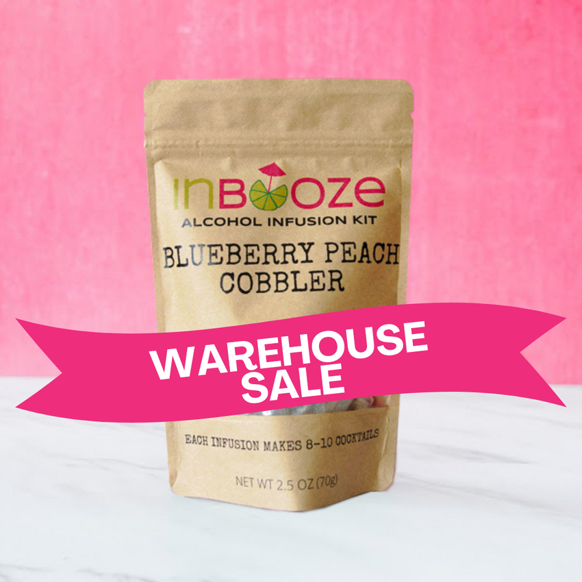 Warehouse Sale: Blueberry Peach Cobbler Alcohol Infusion Kit