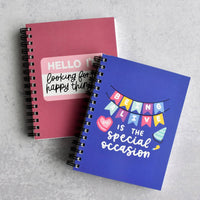 Hello / Happy Things | Mini Daily Gratitude Journal