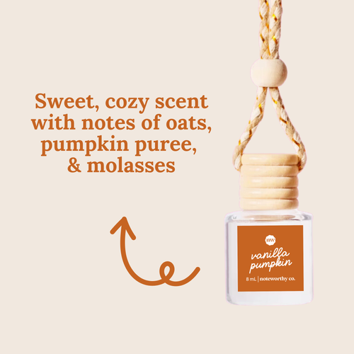 Car Essential Oil Diffusers | Vanilla Pumpkin