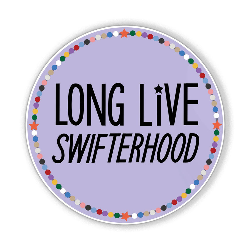 Long Live Swifterhood Sticker | Eras Friendship Bracelets