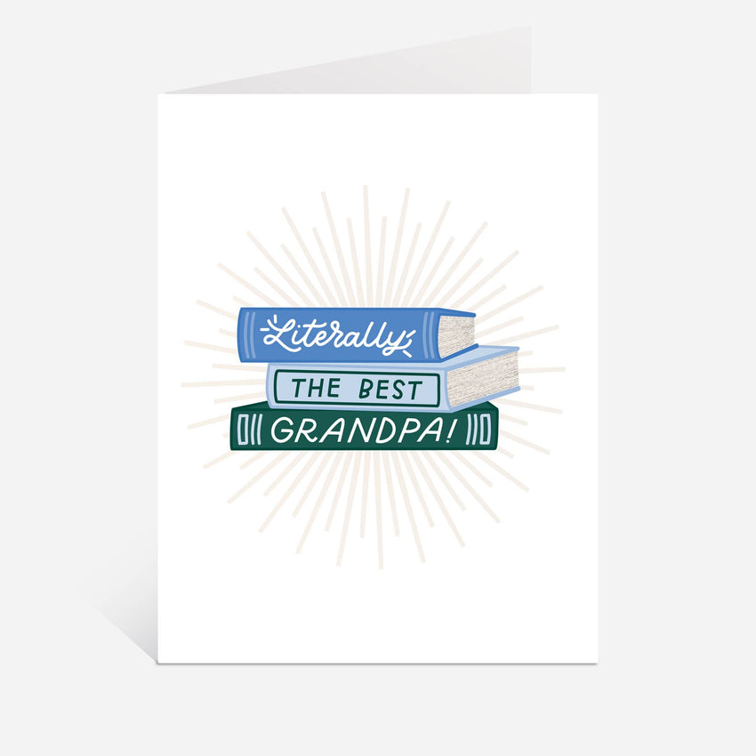 Literally The Best Grandpa Card | Grandparent Cards