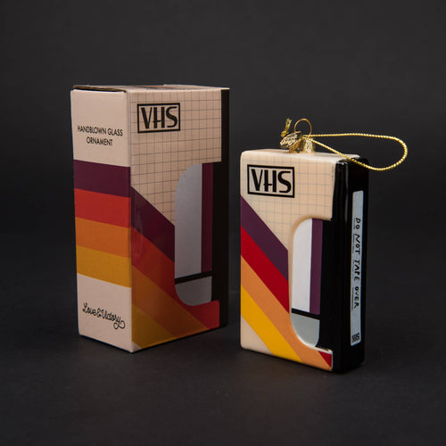 VHS Tape Christmas Ornament - Fun Nostalgic Ornament