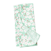 Anywhere Towel Reversible - Cherry Blossom Spring Pattern