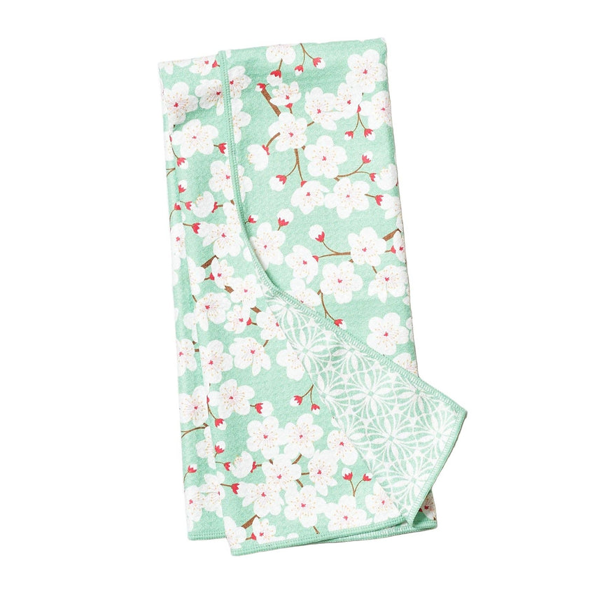 Anywhere Towel Reversible - Cherry Blossom Spring Pattern