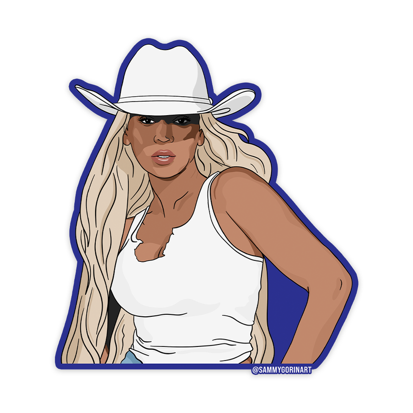 Bey-Haw Sticker