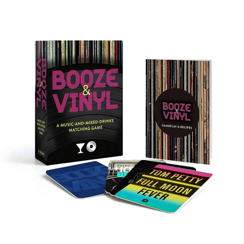 Booze & Vinyl Matching Drinking Game