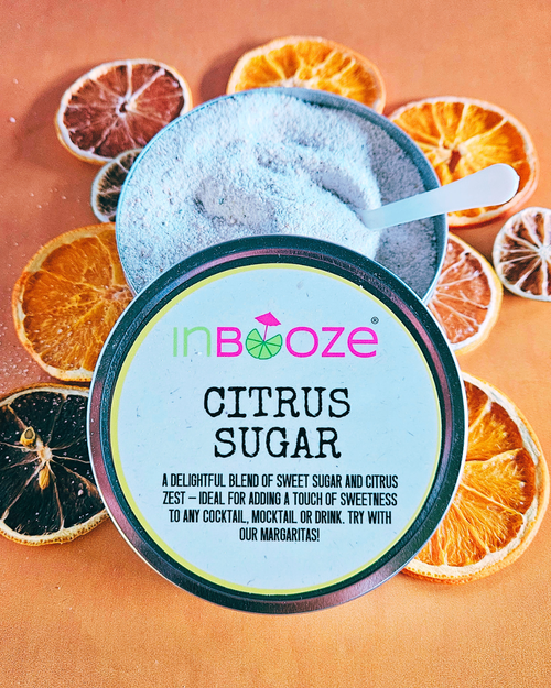 InBooze Cocktail Sugar | Citrus Sugar