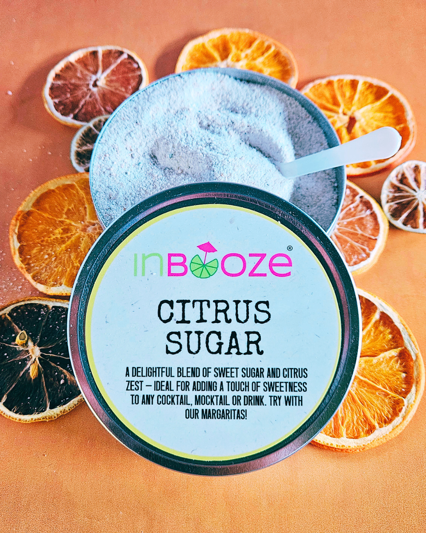 InBooze Cocktail Sugar | Citrus Sugar
