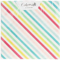 Fun Summer Stripe Napkins - Large Dinner Size