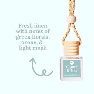 Car Essential Oil Diffusers | Cotton & Iris