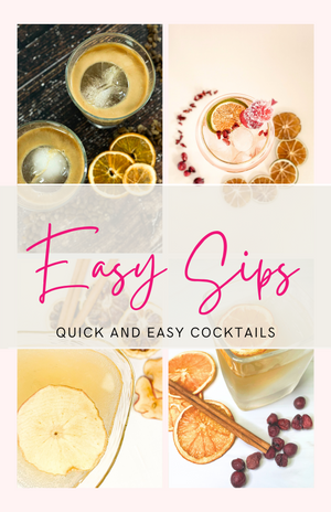 Happy Sipping - Volume 1 - Holiday Sips - An InBooze Cocktail Book Series!