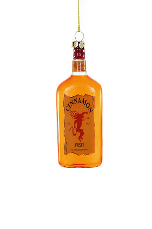 Cinnamon Whiskey Ornament - Fireball Holiday Ornament