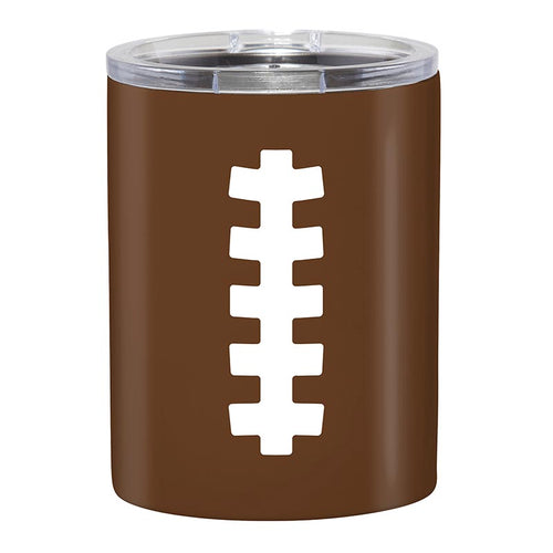 Football Stainless Wine Rocks Glass
