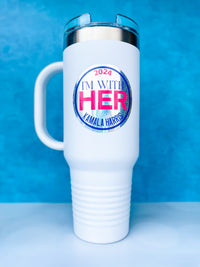 Kamala Harris 2024 election support sticker. Kamala water  bottle or laptop waterproof sticker. 