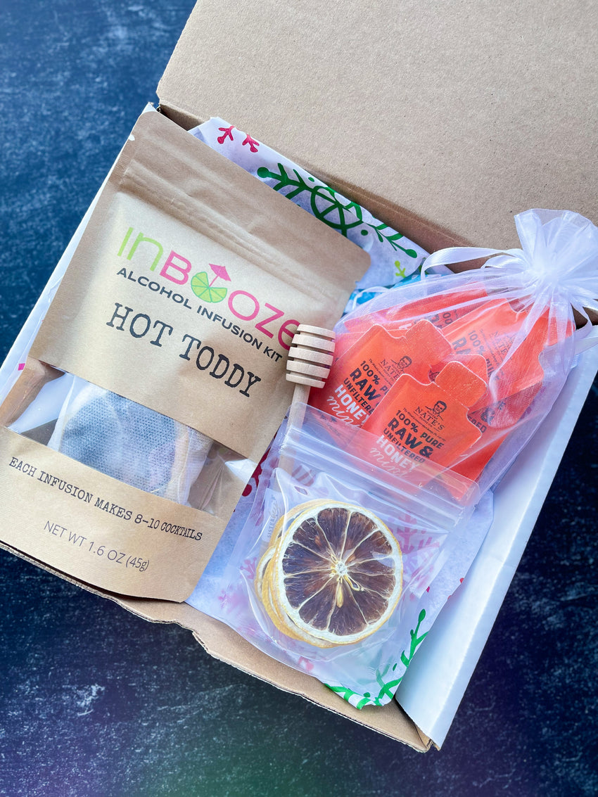 Hot Toddy Cocktail Gift Basket - Great for Teachers, Besties and more!