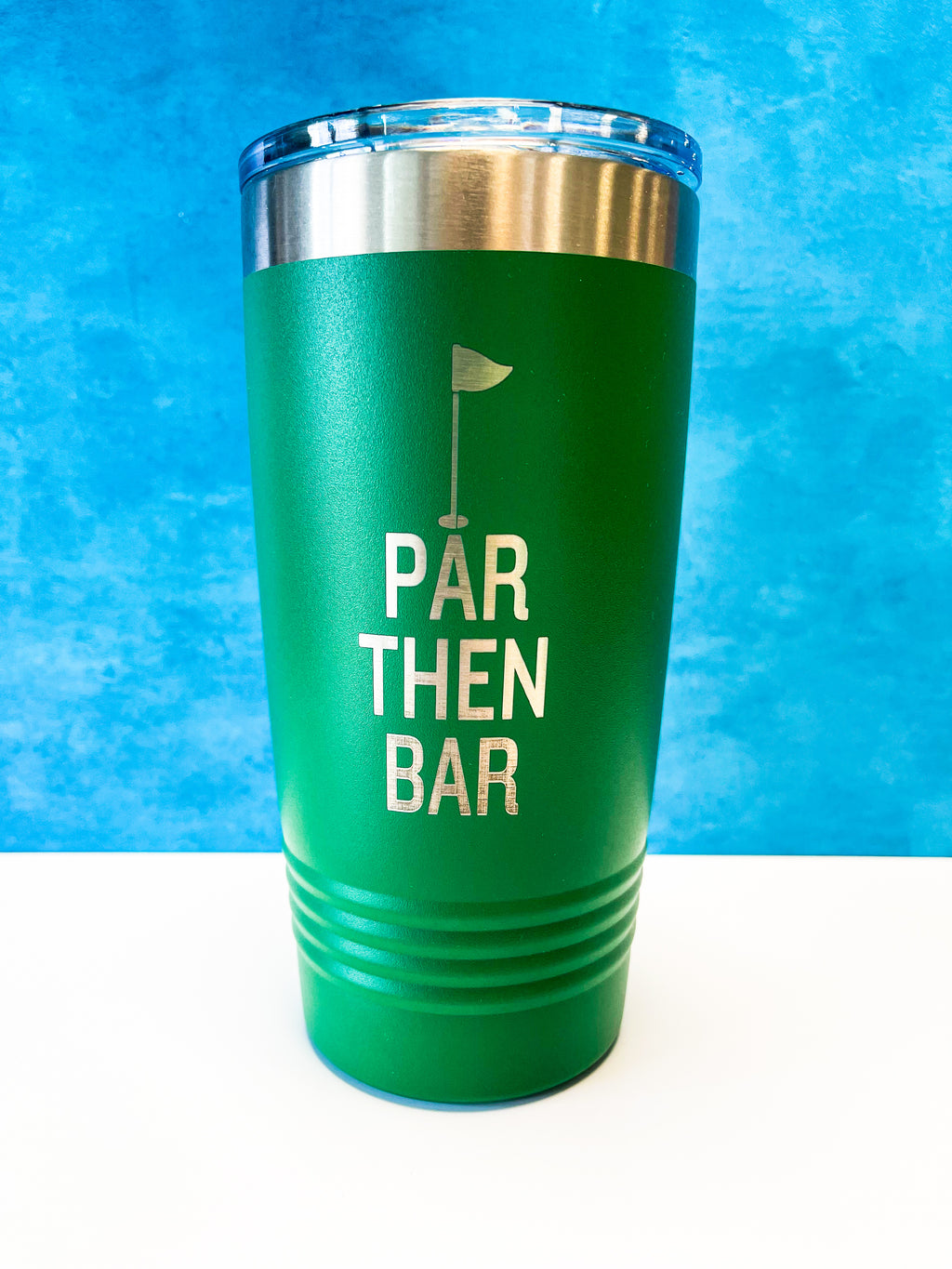 InBooze Par, Then Bar - Stainless Cups - Perfect for your favorite golfer!