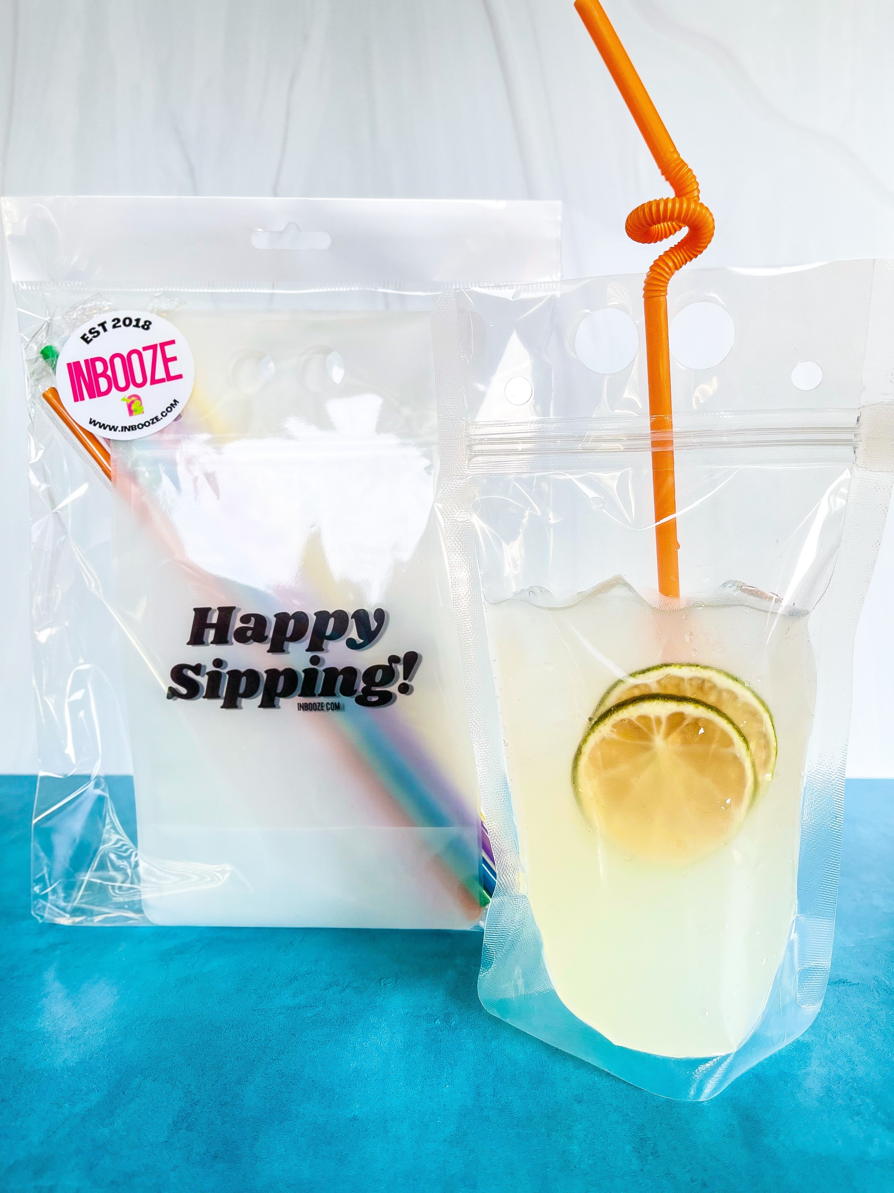 InBooze Adult Drink Pouches - Perfect for girls trips, bachelorette parties and more!