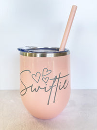 Eras Tour Inspired Stemless Wine Glass - Great Swiftie Gift!