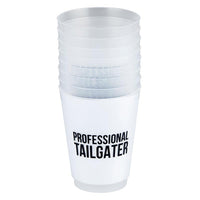 Professional Tailgater - 8pc Disposable Glass Set