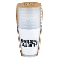 Professional Tailgater - 8pc Disposable Glass Set