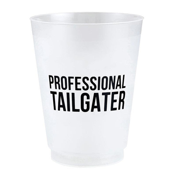 Professional Tailgater - 8pc Disposable Glass Set