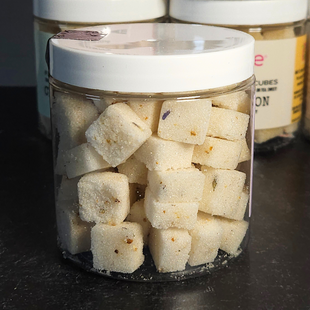 InBooze Flavored Sugar Cubes - Lemon Lavender for vodka or gin drinks, tea or more!