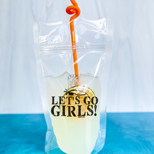 Birthday Edition: Reusable Straw Drink Pouches - Perfect for girls trips, bachelorette parties and more!