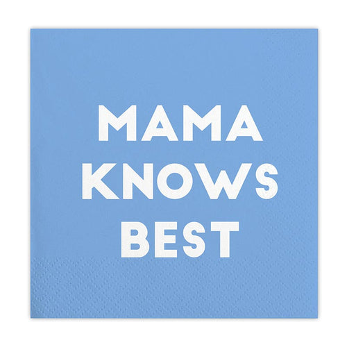 SALE! Mama Knows Best Cocktail Napkins