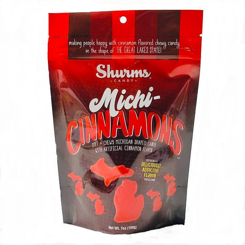 Michi-Cinnamons Gummies Candy - Michigan Shaped Gummy Candy