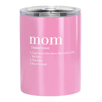 Mom Definition - Stainless Rocks Glass - 12 oz