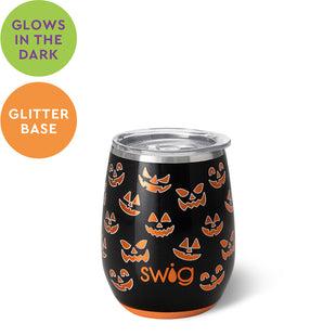 Jeepers Creepers Stainless Wine Chiller - Glow in the dark cup!