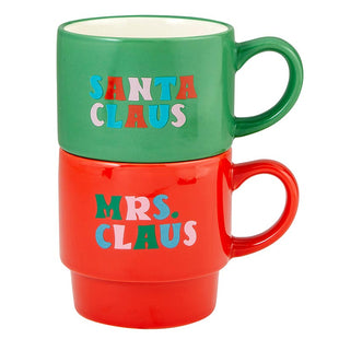 Santa & Mrs Claus - 2 pc Holiday Set