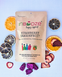 Strawberry Dragonfruit Alcohol Infusion Cocktail Kit - Perfect for summer cocktails and mocktails!