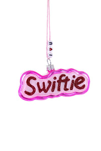 Swiftie  Glittery Holiday Ornament - Taylor Swift Gift