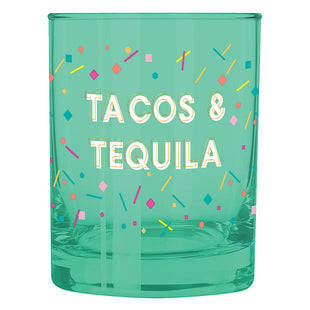 Tacos & Tequila Rocks Glass