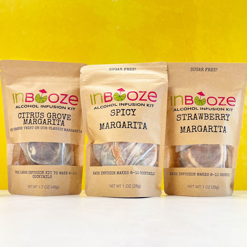 Tequila Lovers Gift Set Trio - Craft Cocktail Infusion Kits for Tequila Fans!