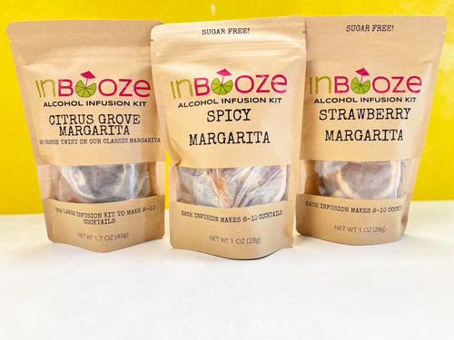 Tequila Lovers Gift Set Trio - Craft Cocktail Infusion Kits for Tequila Fans!