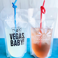 Vacation Editions: Adult Drink Pouches - Perfect for girls trips, bachelorette parties and more!