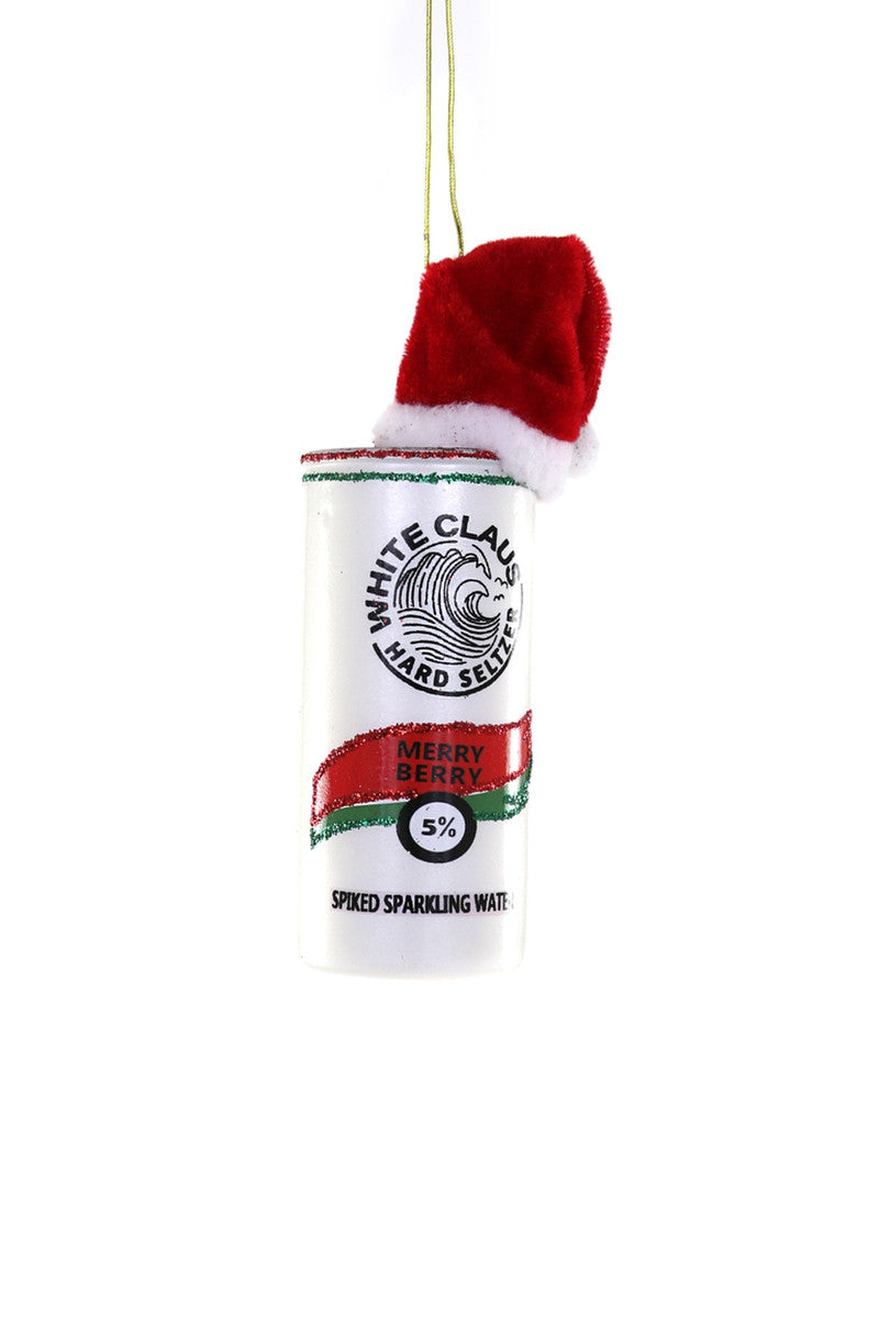 Santa Claws - Fun ornament for your favorite seltzer lover!