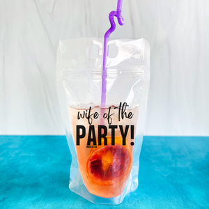 Wedding Edition: Adult Drink Pouches - Perfect for girls trips, bachelorette parties and more!
