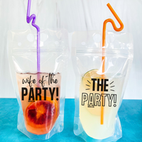 Wedding Edition: Adult Drink Pouches - Perfect for girls trips, bachelorette parties and more!