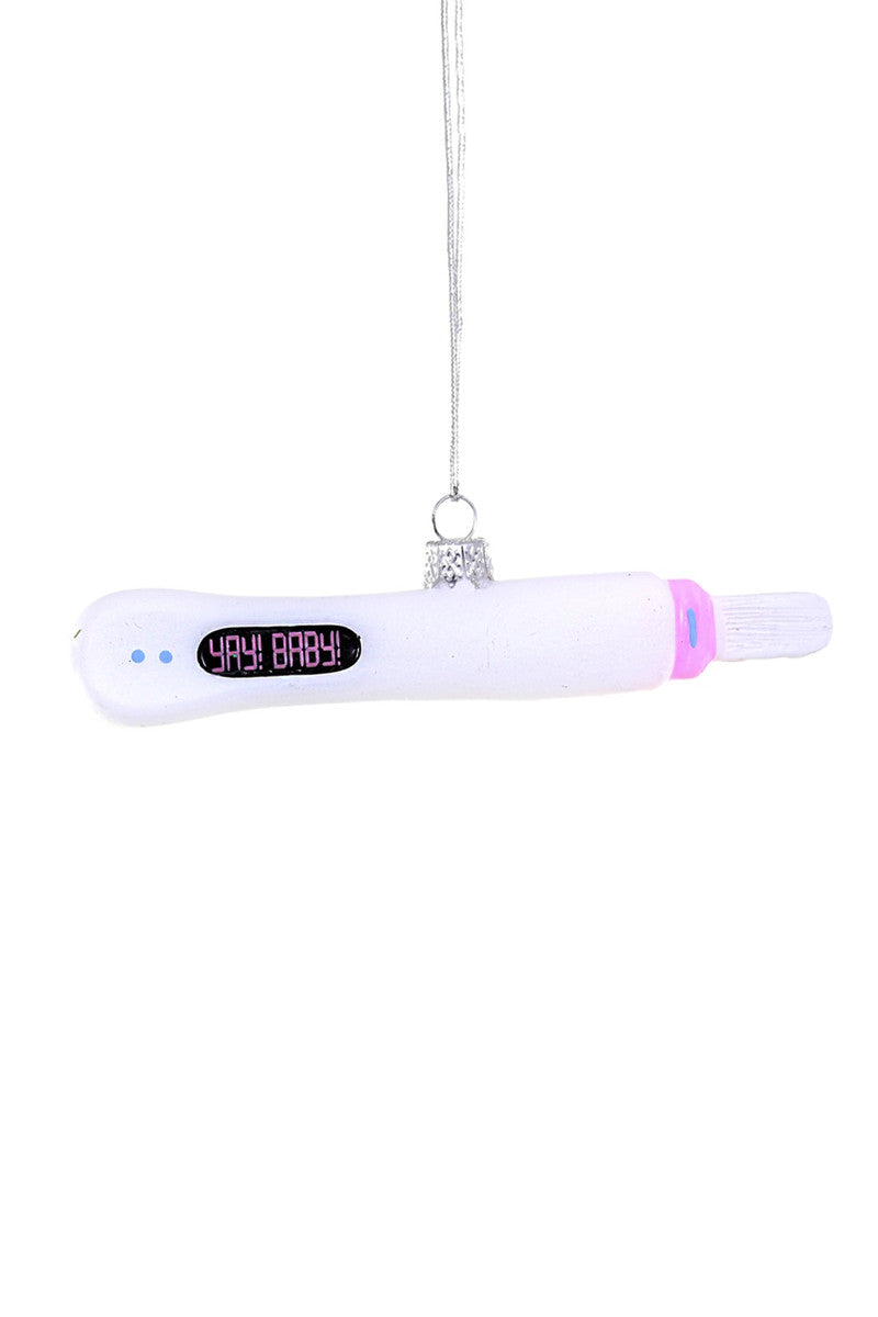 Pregnancy Reveal Ornament - First Baby Ornament - Pregnancy Test Ornament